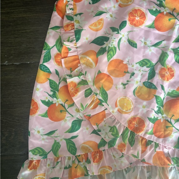 Sugarlips Citrus Print Mini Skirt - Picture 3 of 5